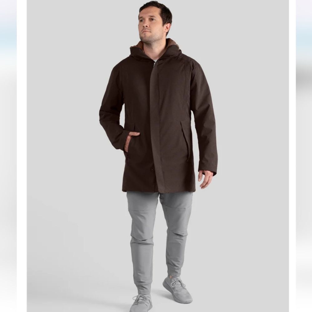 ORION Parka Mens- Java Brown NWOT